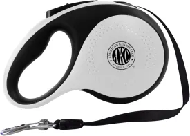 AMERICAN KENNEL CLUB Retractable Tangle-Free Dog Leash, 16.4ft, for Dogs up to 66 lbs, Ergonomic Non Slip Grip, One-Handed Braking System