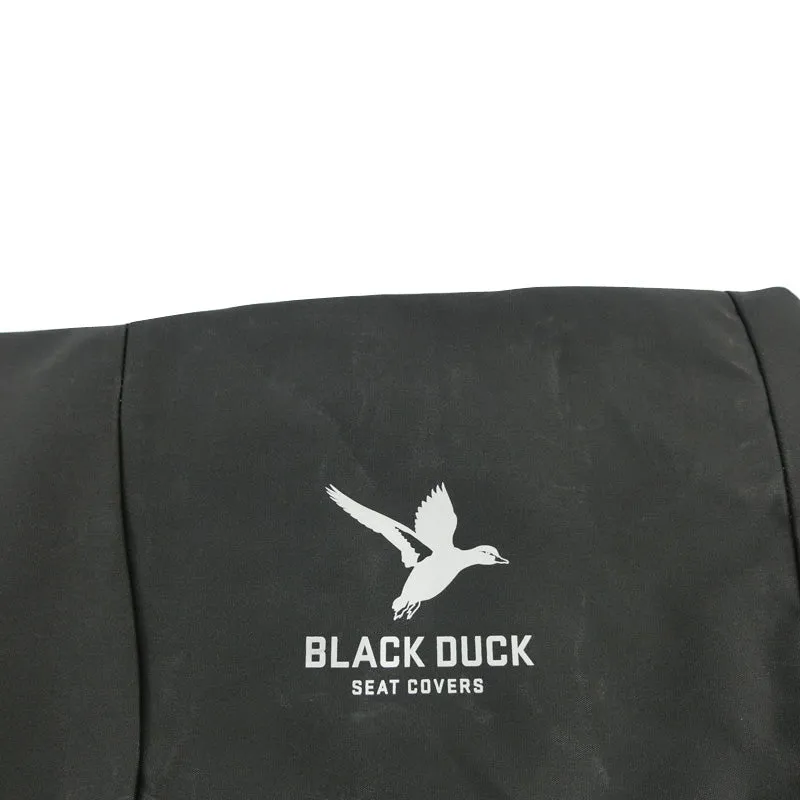 Black Duck Canvas Black Seat Covers New Holland CR/GX Headers 2011-On