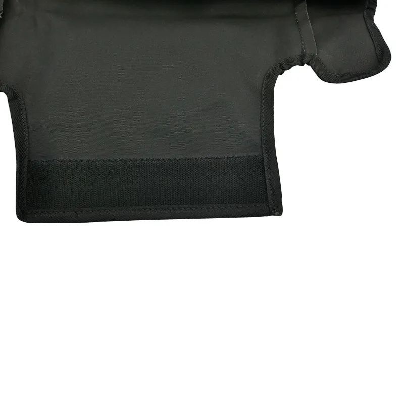 Black Duck Canvas Seat Covers Iveco Daily 4X4 Single/Dual Cab Chassis 6th Gen 5/2016-On Black