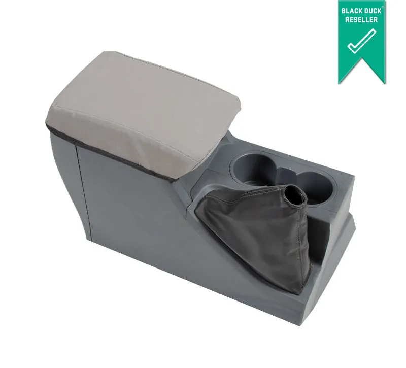 Black Duck Canvas Seat Covers Iveco Eurocargo -2011 Grey