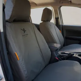 Black Duck Canvas Seat Covers suits Mercedes Vito 109C / 115C 4/2004-2012 Grey