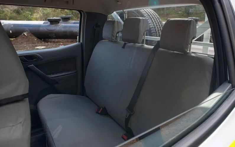 Black Duck Canvas Seat Covers suits Mercedes Vito 109C / 115C 4/2004-2012 Grey