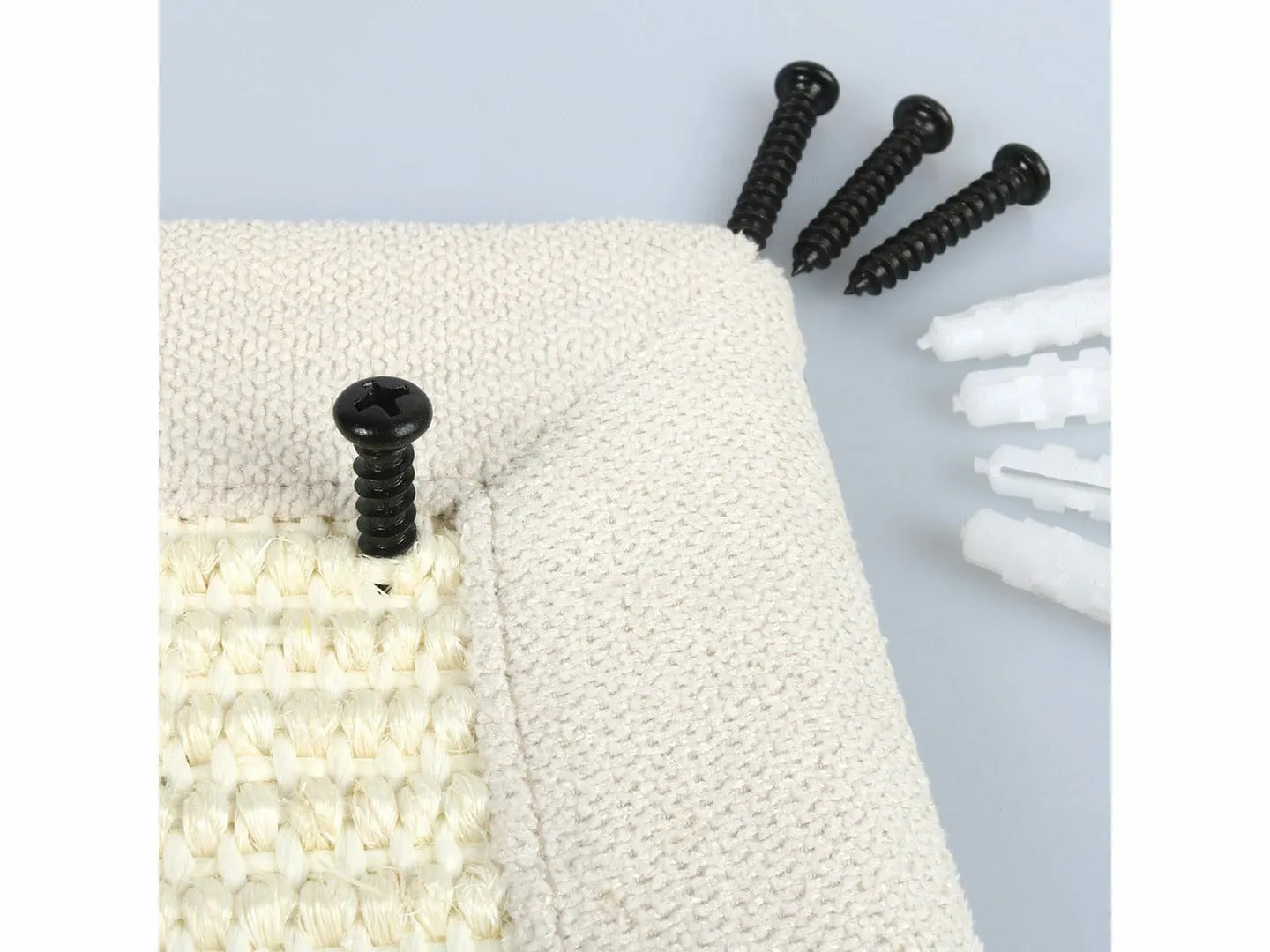 CAT SCRATCHING MAT KRAPPA RECTANGULAR 58x24x1,5CM white