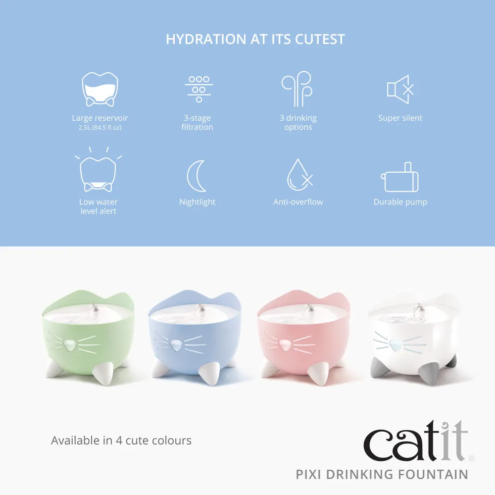 Catit PIXI Stainless Steel Fountain