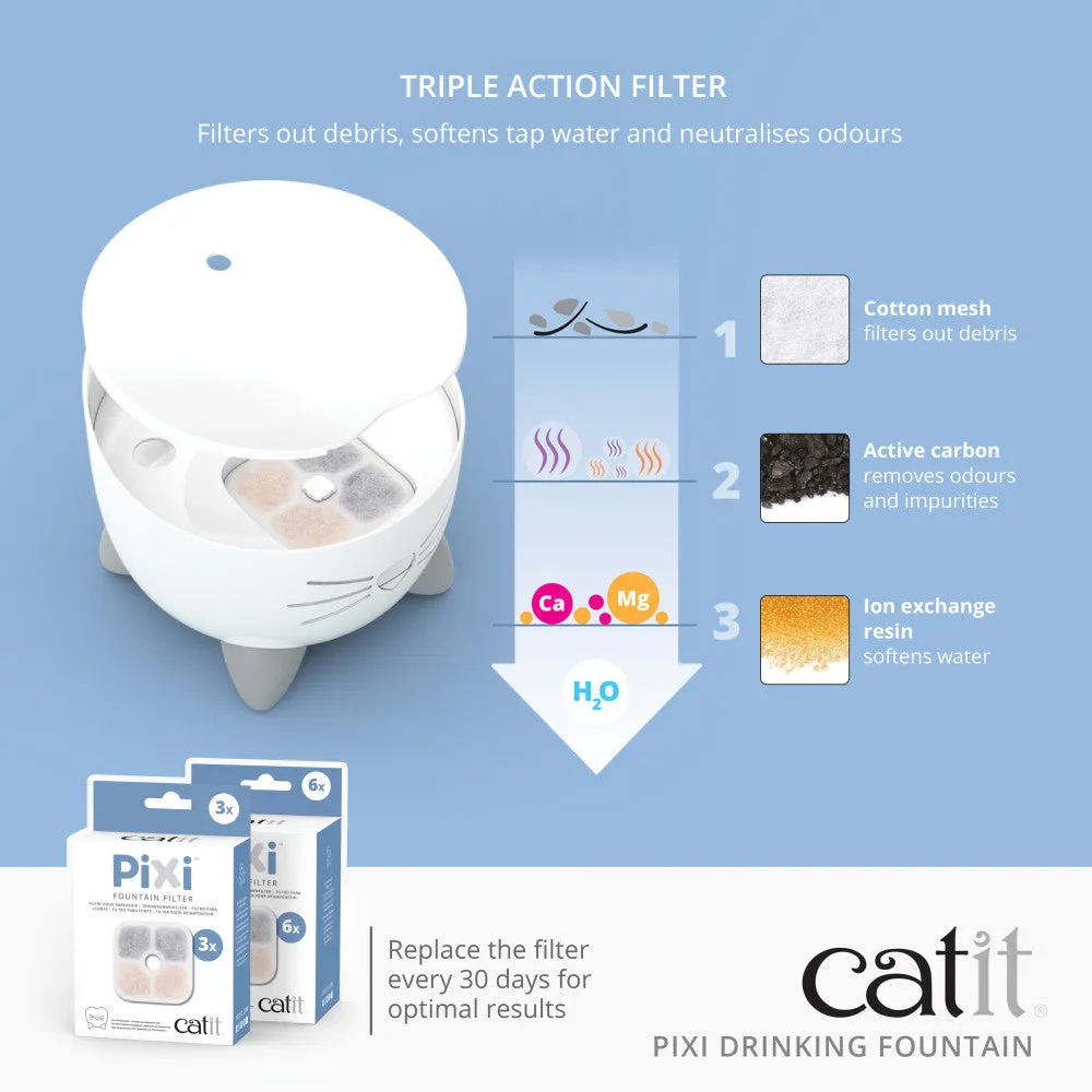 Catit PIXI Stainless Steel Fountain