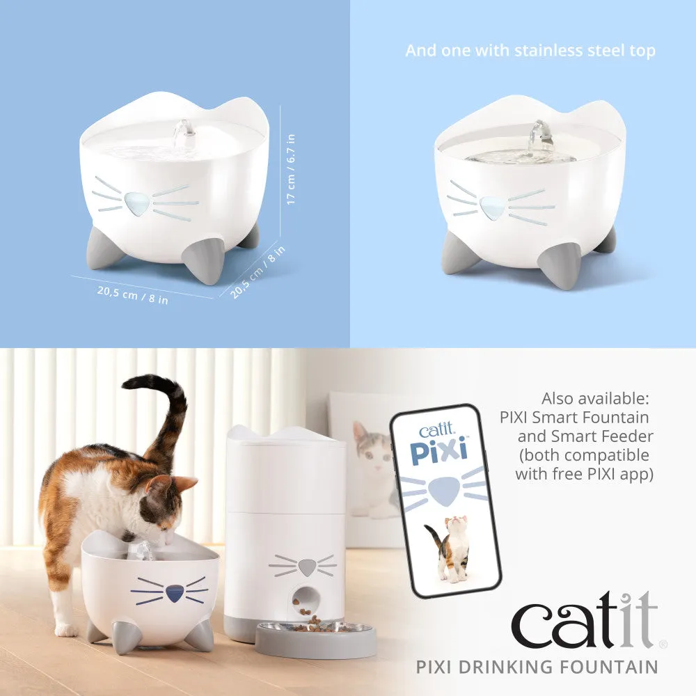 Catit PIXI Stainless Steel Fountain