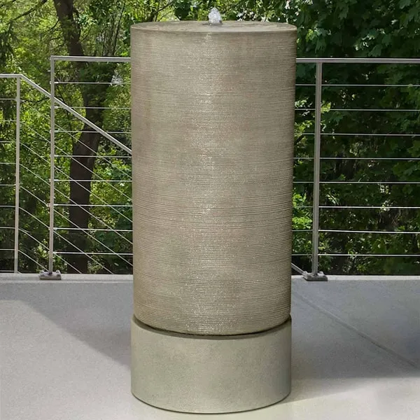 Cylinder Fountain, Tall Campania International