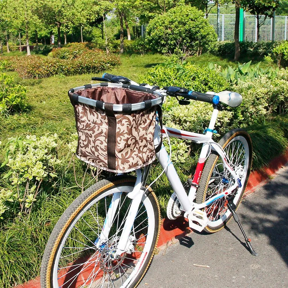 Dogs & Cats Bike Basket Seat Carrier