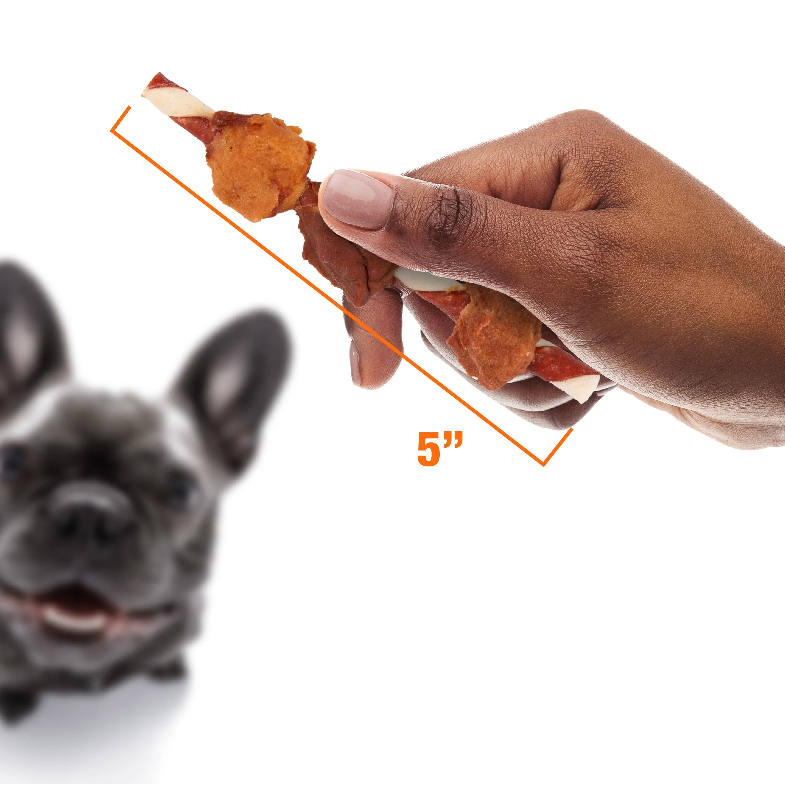 Good 'n' Fun Triple Flavor Kabobs Rawhide Dog Chews, 24 oz. (36 Count)