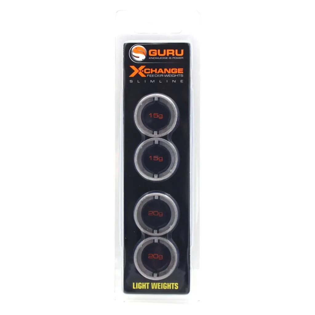Guru Slimline X-Change Distance Feeder Weights