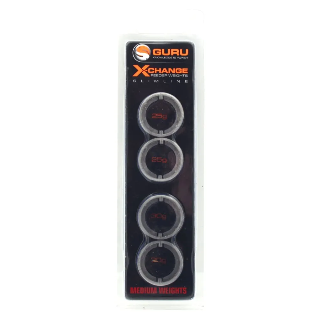 Guru Slimline X-Change Distance Feeder Weights