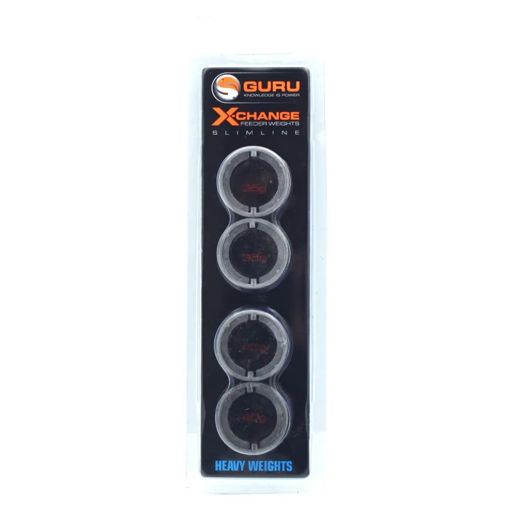 Guru Slimline X-Change Distance Feeder Weights