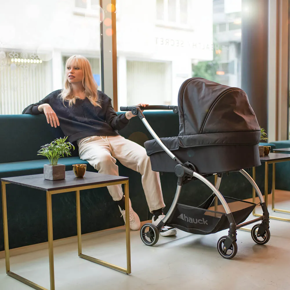 Hauck Eagle 4S Stroller Duoset (Black, Grey)