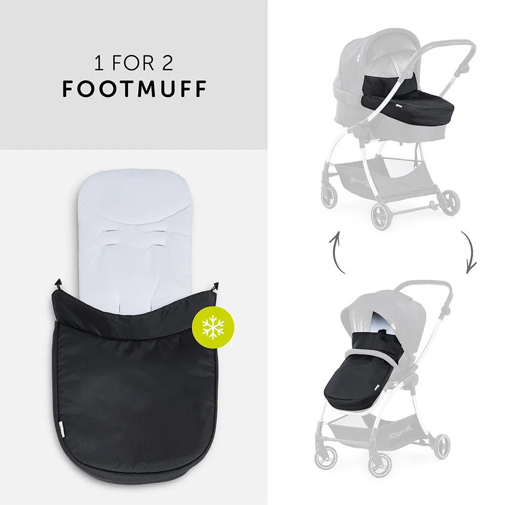 Hauck Eagle 4S Stroller Duoset (Black, Grey)