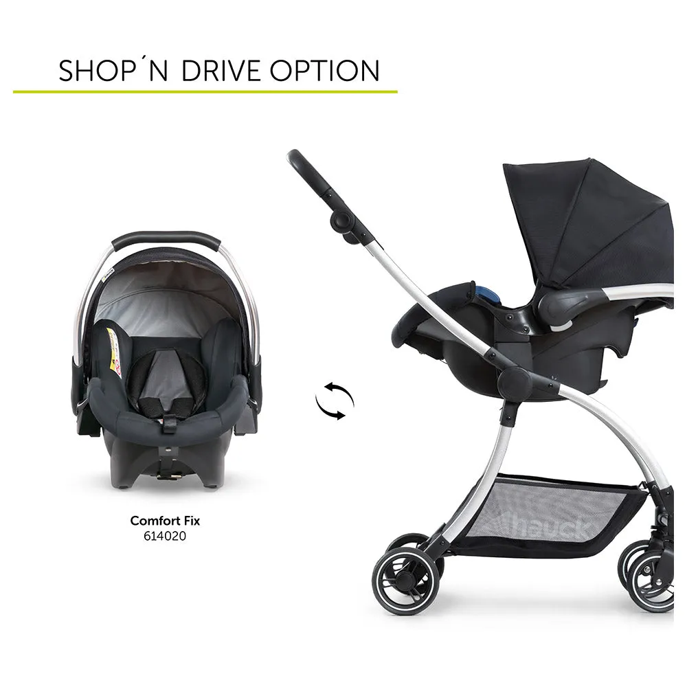 Hauck Eagle 4S Stroller Duoset (Black, Grey)
