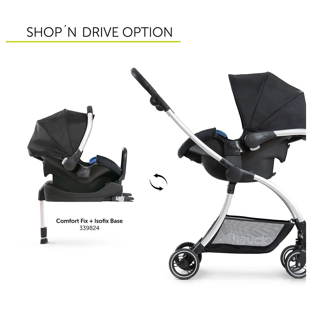 Hauck Eagle 4S Stroller Duoset (Black, Grey)