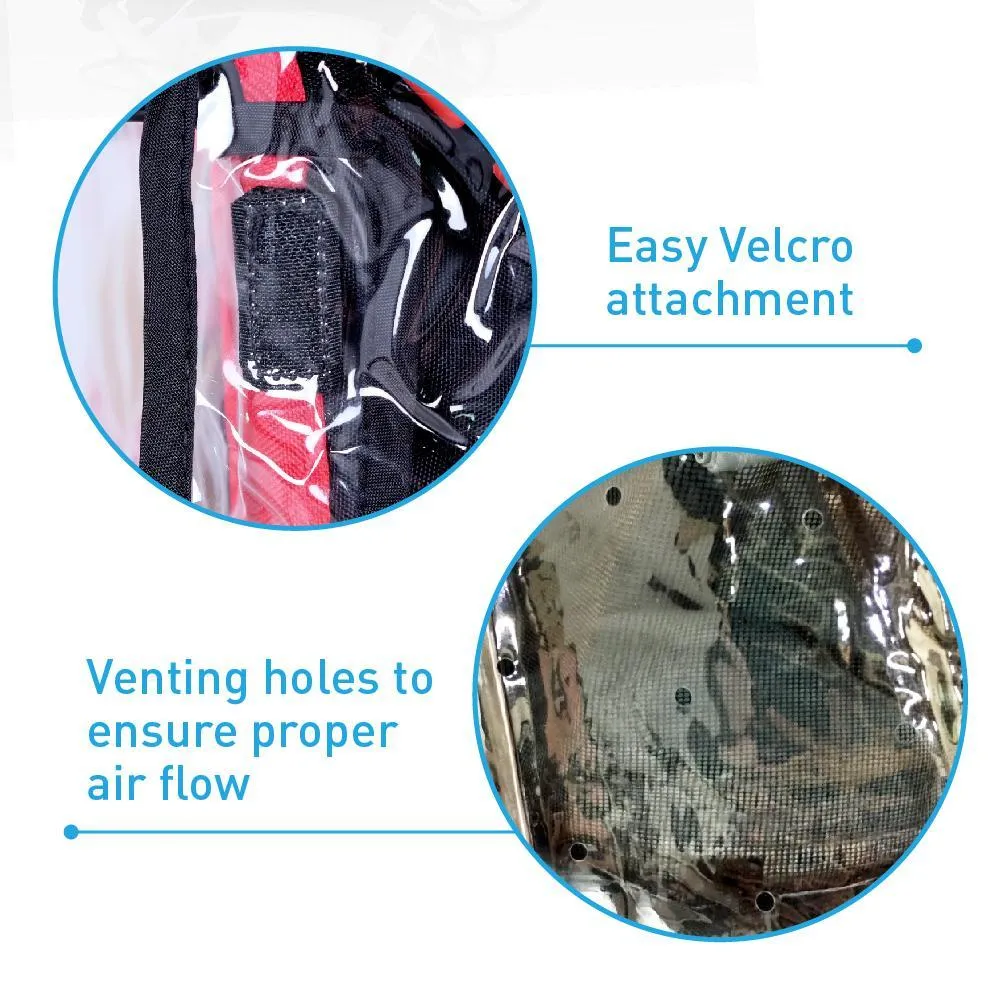Ibiyaya Universal Rain Cover for Large Pet Strollers^^^