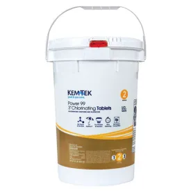 Kem-Tek 3" Chlorine Tablets - 50 Pounds - Wrapped