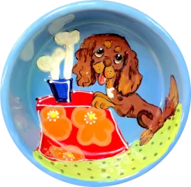King Charles Dog Bowl