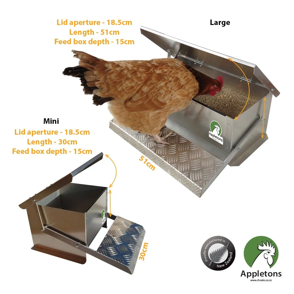 Large Step On Feeder 12kg | Appletons