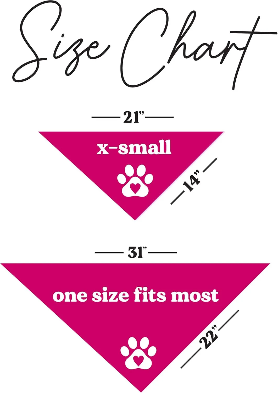 Love Rescued Me Dog Bandana | 100% Cotton Adjustable Triangle | Adoption Event Prop Photoshoot | Rescue | Puppy | New Dog |Hot Pink, One Size (164)