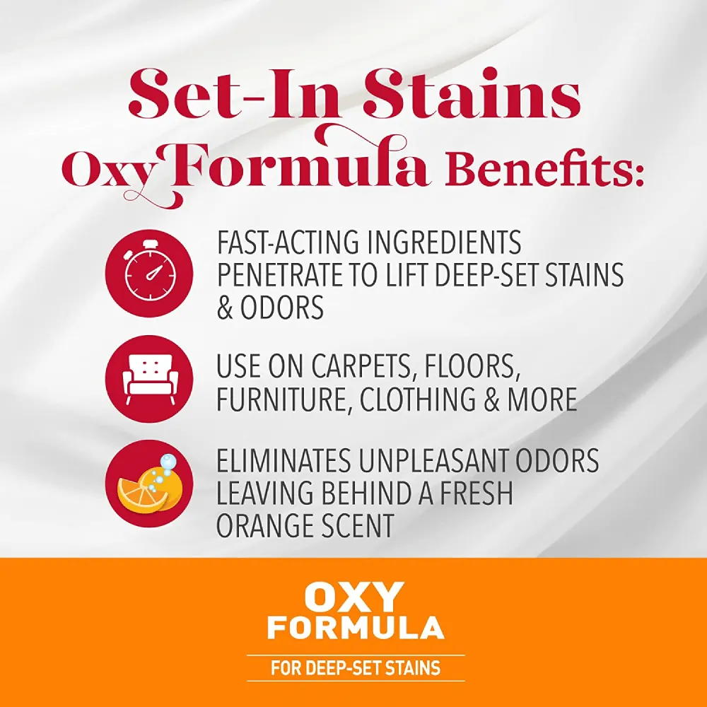 Nature's Miracle Orange Oxy Stain and Odor Remover for Dogs