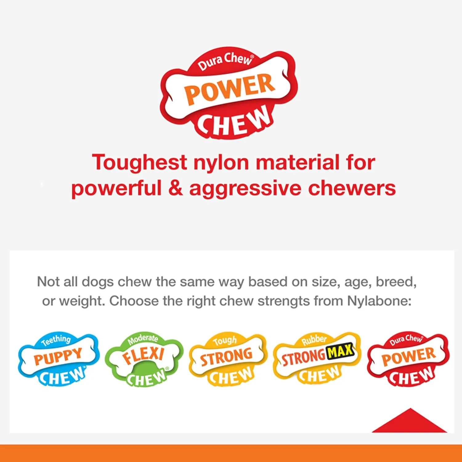 Nylabone Knuckle Bone & Pop-In Puppy Treat Toy Combo Power Chew Toy for Dogs, Dog Toys for Aggressive Chewers, Chicken Flavor, Medium - Up to 35 lbs, 1 Count