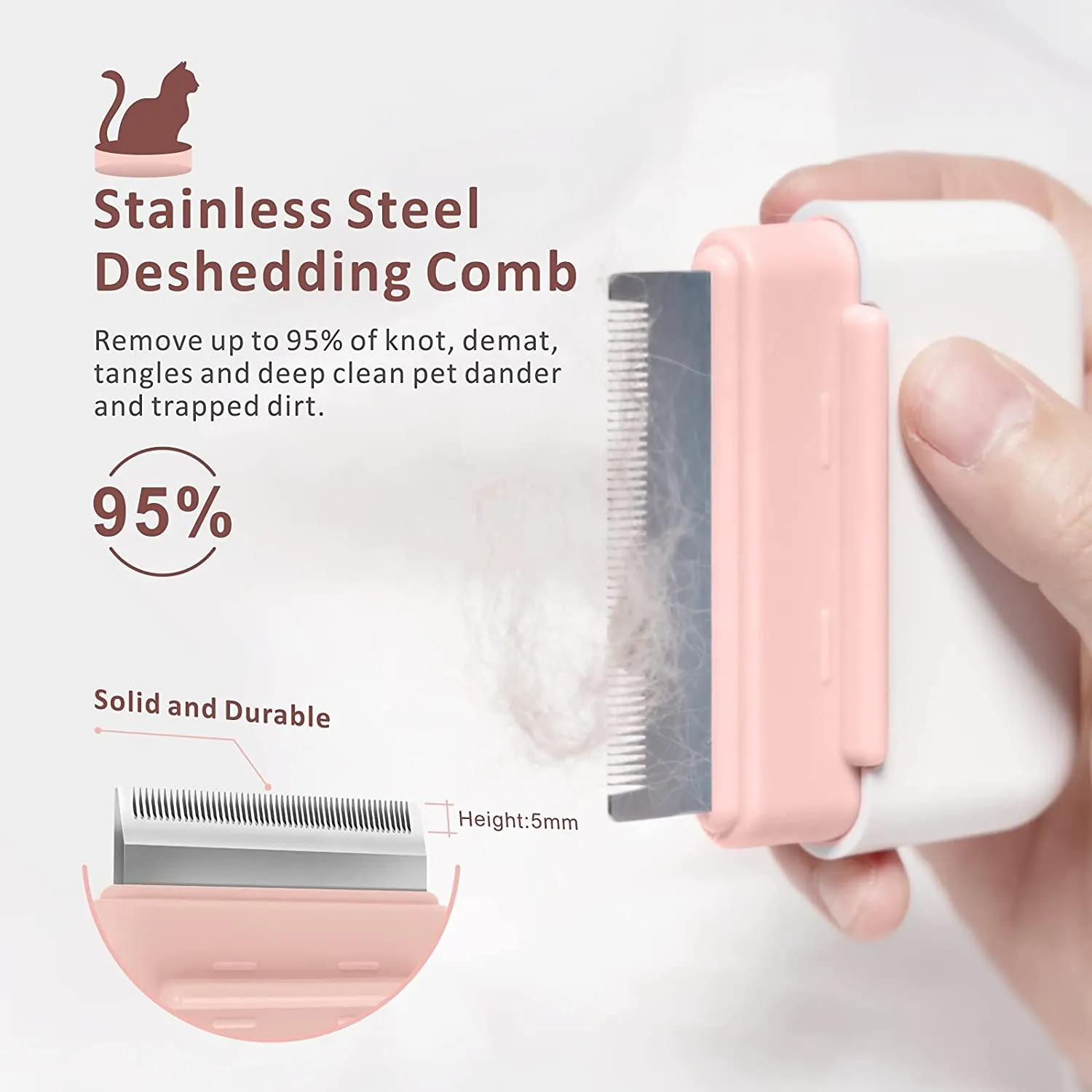 Pet Comb Brush Portable