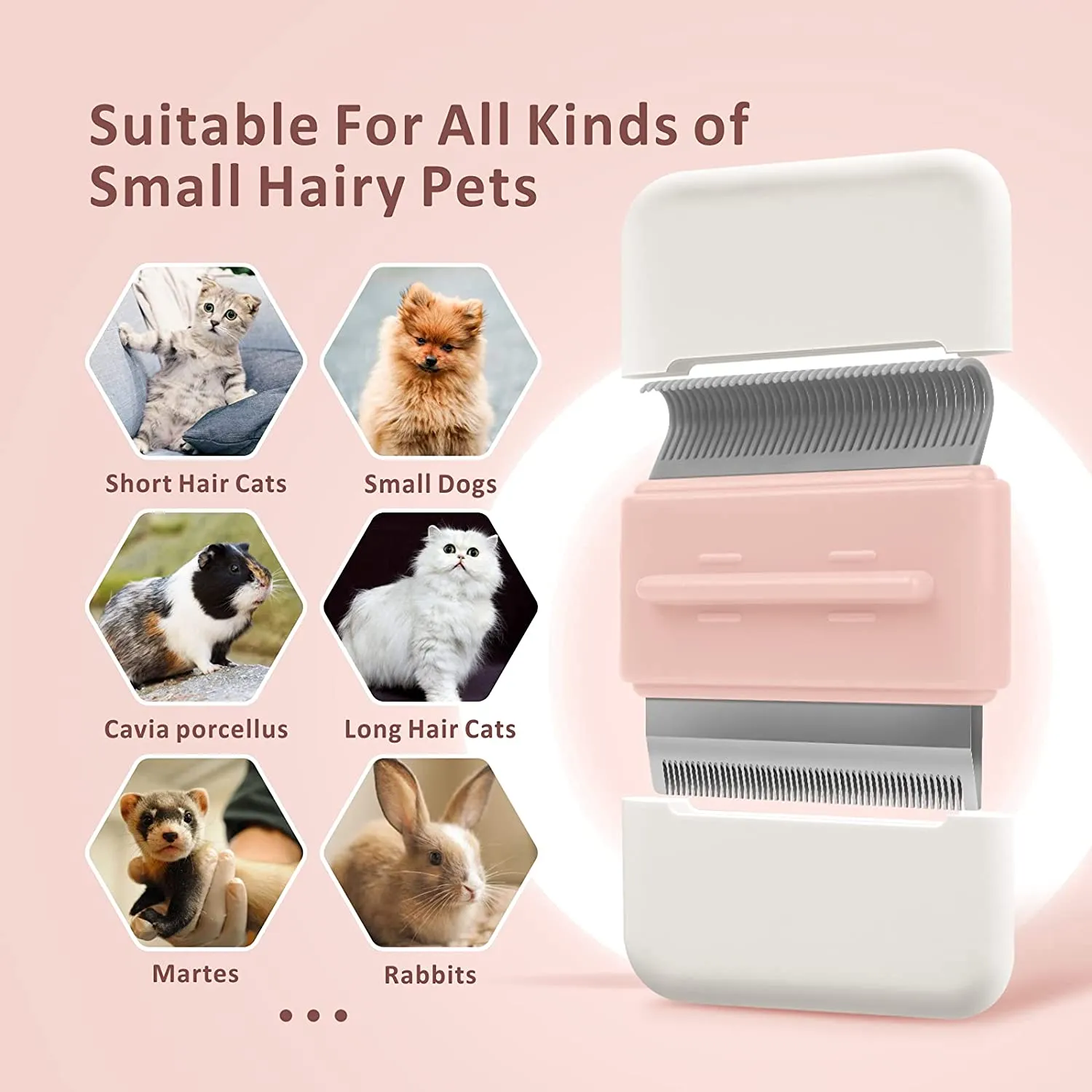 Pet Comb Brush Portable