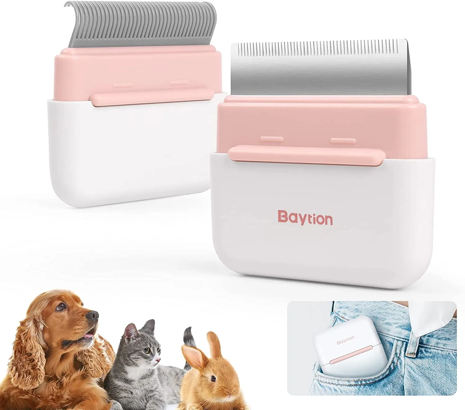 Pet Comb Brush Portable