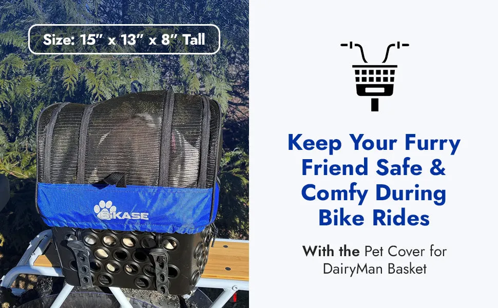 Pet Cover for DairyMan Basket by BiKASE