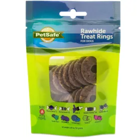 Petsafe Busy Buddy Natural Rawhide Rings Dog Treats