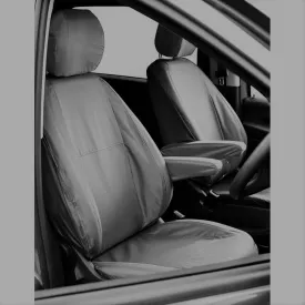 Peugeot Bipper Front 1 1 INKA Tailored Waterproof Seat Covers BLACK MY-2008-2016