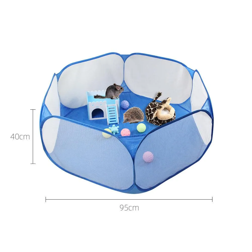 Portable Pet Playpen: Foldable And Scratch-Resistant Dog And Cat Kennel Tent by Dog Hugs Cat