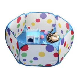 Portable Pet Playpen: Foldable And Scratch-Resistant Dog And Cat Kennel Tent by Dog Hugs Cat