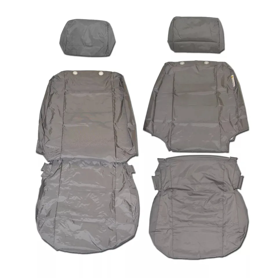 Renault Kangoo Front 1 1 INKA Fully Tailored Waterproof Seat Covers Grey MY08-16