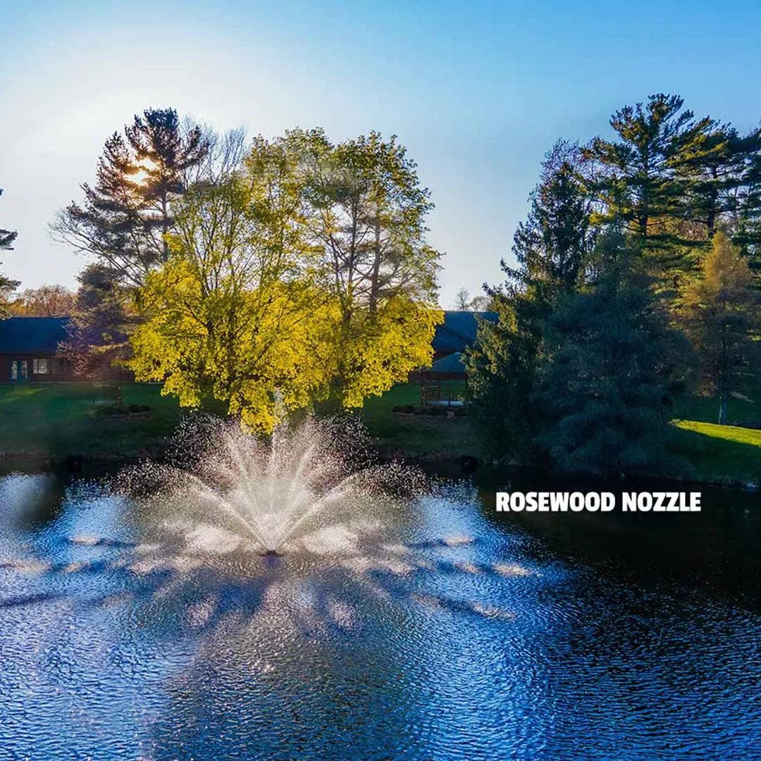 Scott Aerator: 115 Volt | Great Lakes Decorative Water Fountain | 3/4 HP, 1 HP | Features 5 patterns