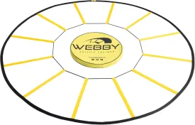 Webby Agility Trainer  Circle Speed and Agility Ladder for High Intensity Reactive Footwork Drills and Skills  A Circular Piece of Reaction Training Equipment That Changes The Way You Move